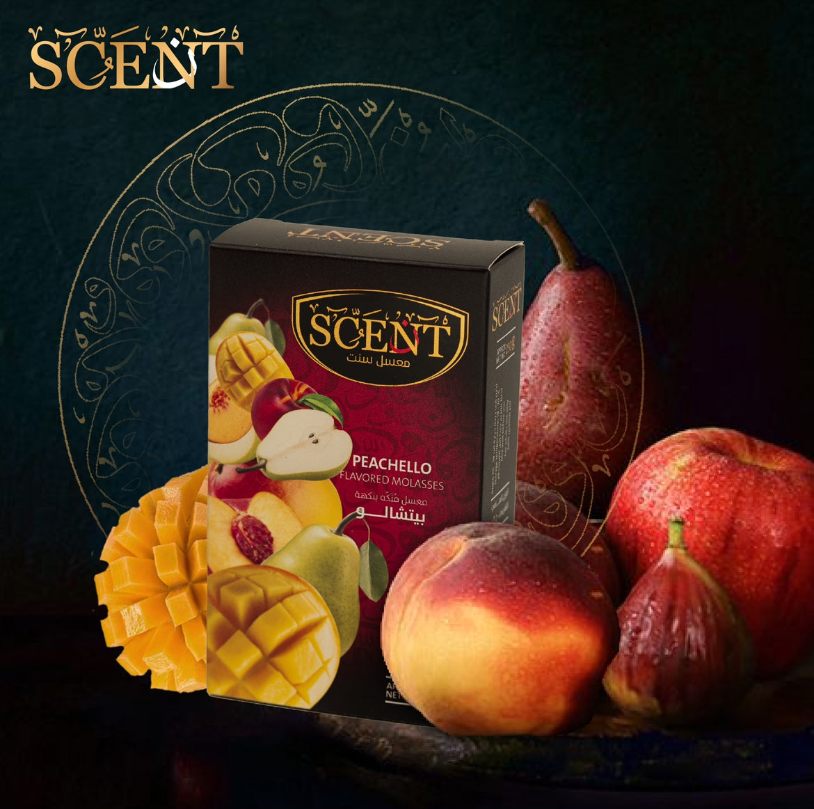 Scent Molasses Peachello - معسل سنت بيتشالو