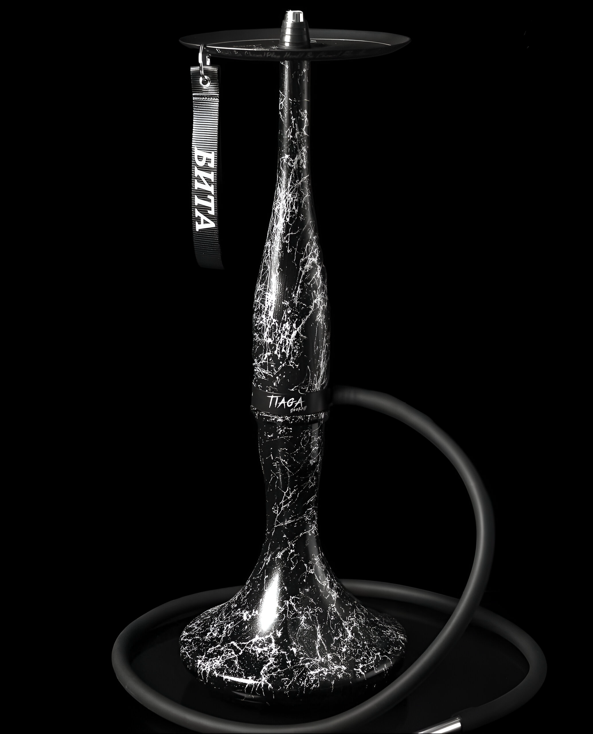 Tiaga Hookah Bita Silver - Blackiris Edition