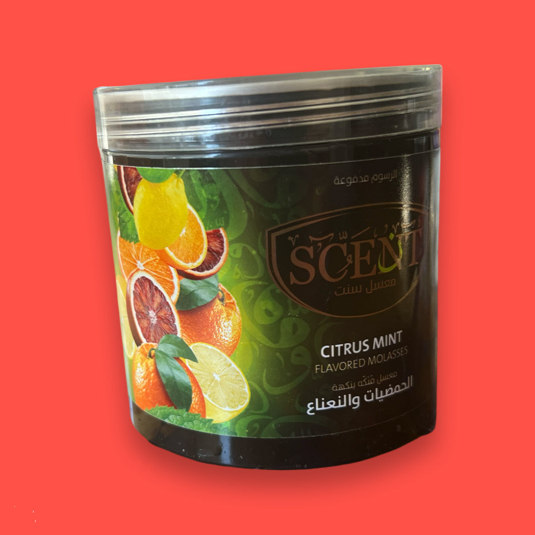 Scent Molasses Citrus and Mint - معسل سنت ‏حمضيات ونعناع اشقر