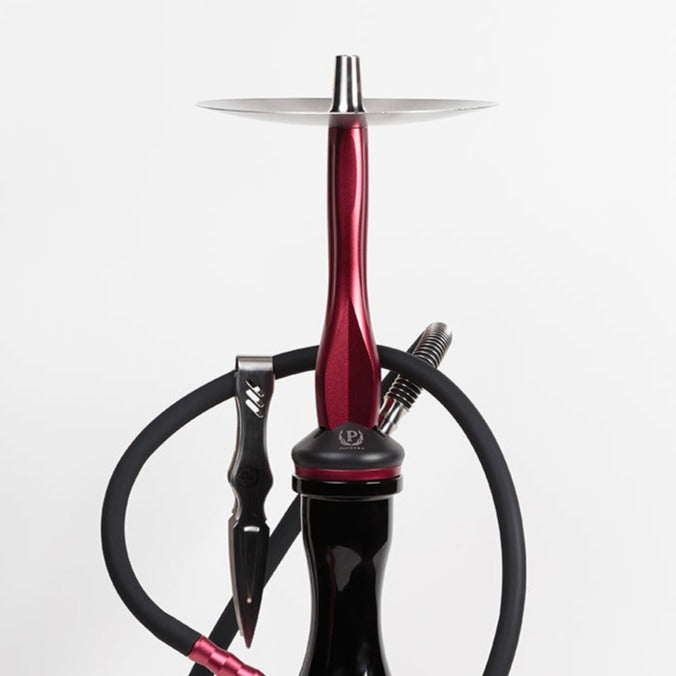 Pandora Falcon Hookah Stainless Steel Full Set Color Red