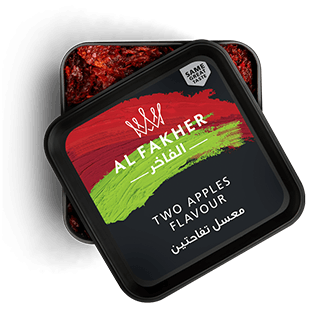 Al Fakher Molasses Two Apples Blond  - معسّل الفاخر تفاحتين أشقر - Shishabox