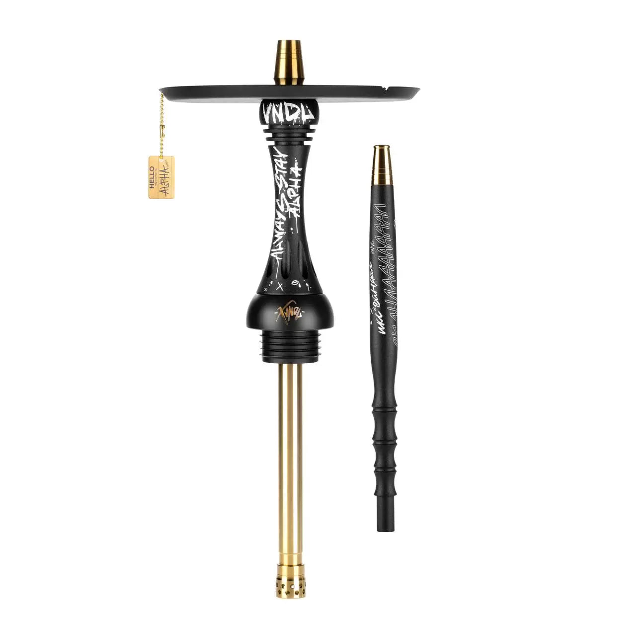 Alpha Hookah Model X VNDL Jet Black (42 cm)