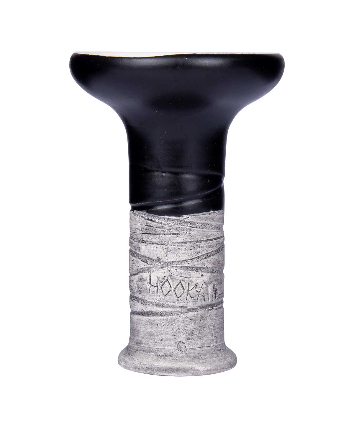 Hookain Lit Lip - Pipi Kaka Phunnel Black Matt and Silver