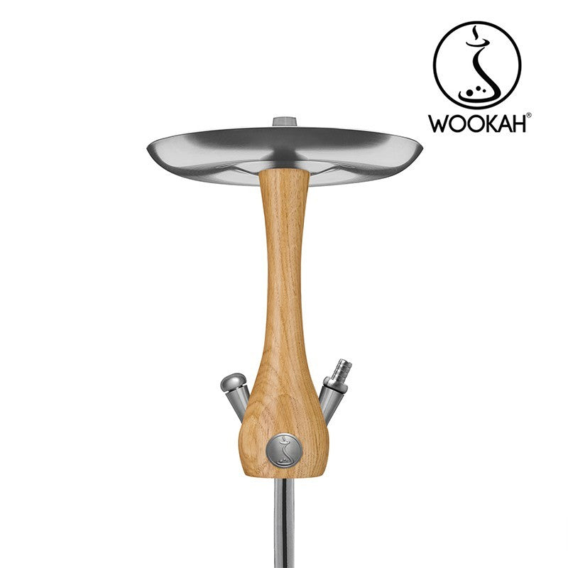 WOOKAH Mini Smooth Oak with Glass Base