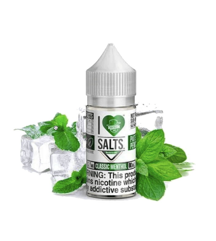 I Love Salts - Classic Menthol eLiquid - Shishabox