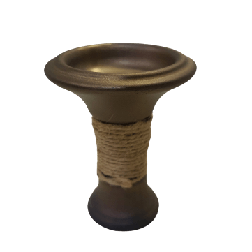 Tobacco Cup Bronze (Bowl) - راس أرجيله برونزي مطلي - Shishabox