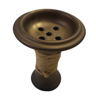 Tobacco Cup Bronze (Bowl) - راس أرجيله برونزي مطلي - Shishabox