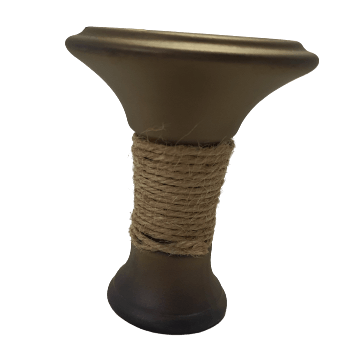 Tobacco Cup Bronze (Bowl) - راس أرجيله برونزي مطلي - Shishabox