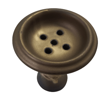 Tobacco Cup Bronze (Bowl) - راس أرجيله برونزي مطلي - Shishabox