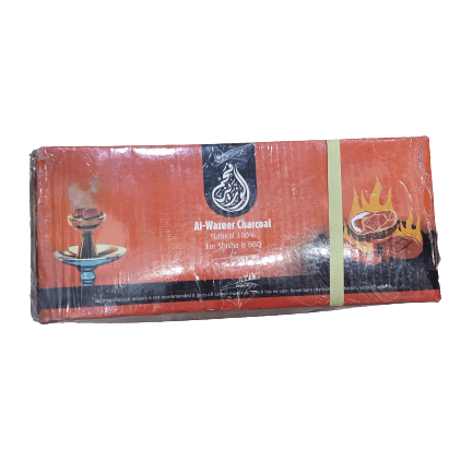 Al Wazeer Cylinder Jumbo Charcoal (10 KG) - فحم الوزير اسطواني كبير - Shishabox