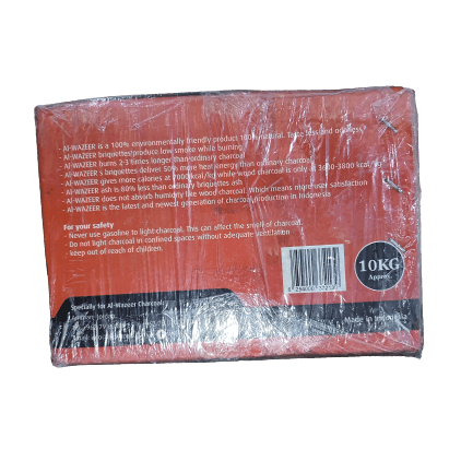 Al Wazeer Cylinder Jumbo Charcoal (10 KG) - فحم الوزير اسطواني كبير - Shishabox