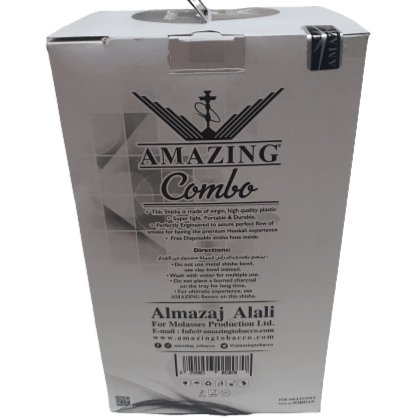 Amazing Combo Disposable Shisha - أرجيلة أميزنج كومبو البلاستيكية - Shishabox