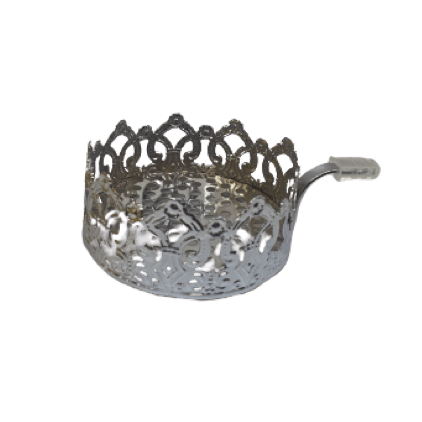 Crown Flavor Keeper Silver - صحن للفحم على راس الارجيلة - Shishabox