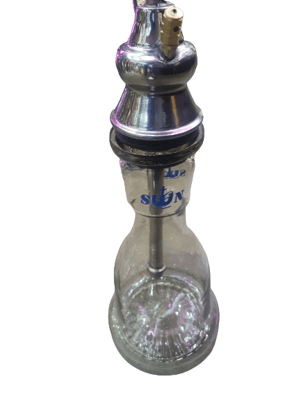 Sun Stainless Steel Shisha (Small) - أرجيلة سن ستينلس الصغيرة - Shishabox