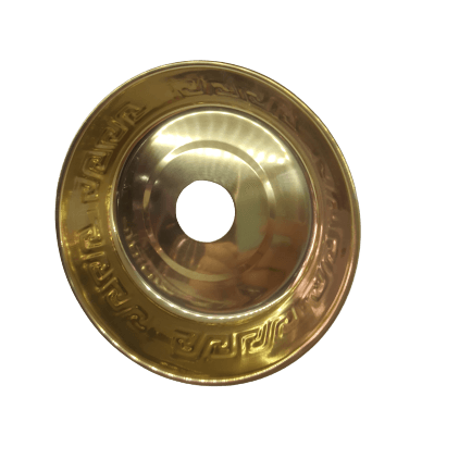 Classic Ashtray Gold -  صحن أرجيلة ذهبي - Shishabox