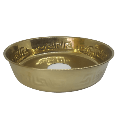 Classic Ashtray Gold -  صحن أرجيلة ذهبي - Shishabox