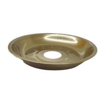 Classic Ashtray Gold -  صحن أرجيلة ذهبي - Shishabox