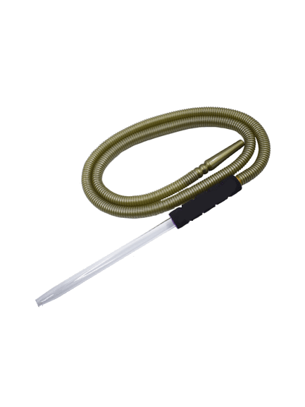 Deeretna Disposable Hose with Glass Handle - بربيش ديرتنا مع يد زجاج - Shishabox