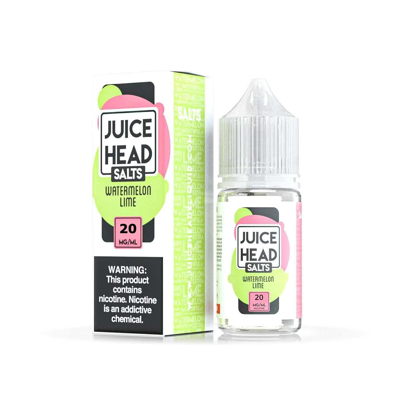 JUICE HEAD SALTS WATERMELON LIME 20mg 10ml - Shishabox