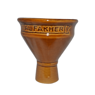 Al Fakher Quoted Tobacco Cup (Bowl) - راس أرجيله الفاخر مطلي - Shishabox