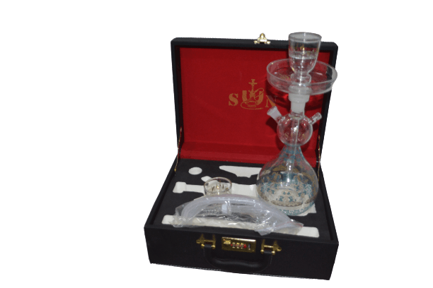 Sun glass shisha (Small) - أرجيلة سن الزجاجية - Shishabox