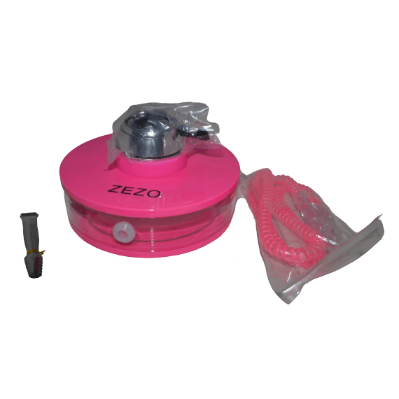 Office Circular Shisha (Pink) - أرجيلة مكتبية دائرية زهري - Shishabox