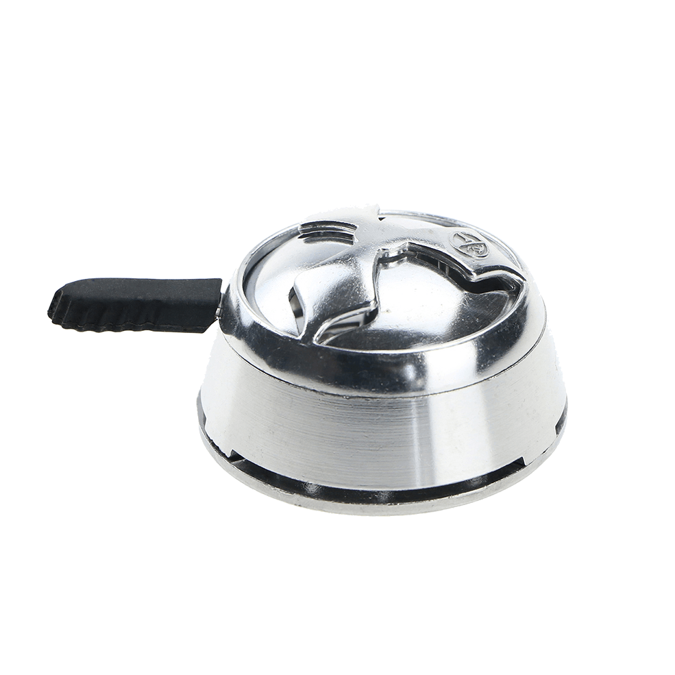 Heat Management Device (HMD) Silver - وعاء لتنظيم الحرارة مع غطاء - Shishabox