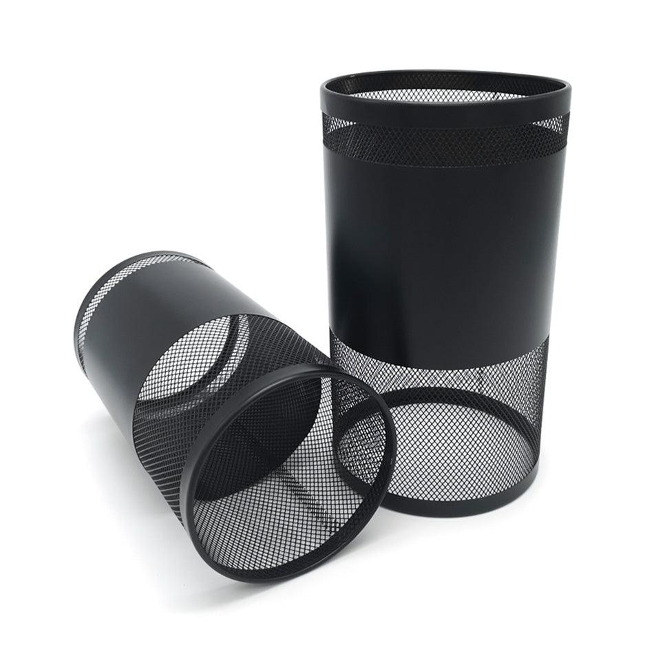 Metal Mesh Bowl Wind Cover Black - طربوش غطاء رأس أسود - Shishabox