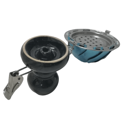 Tobacco funnel cup with wind cover - راس ارجيلة نفق مع طربوش - Shishabox