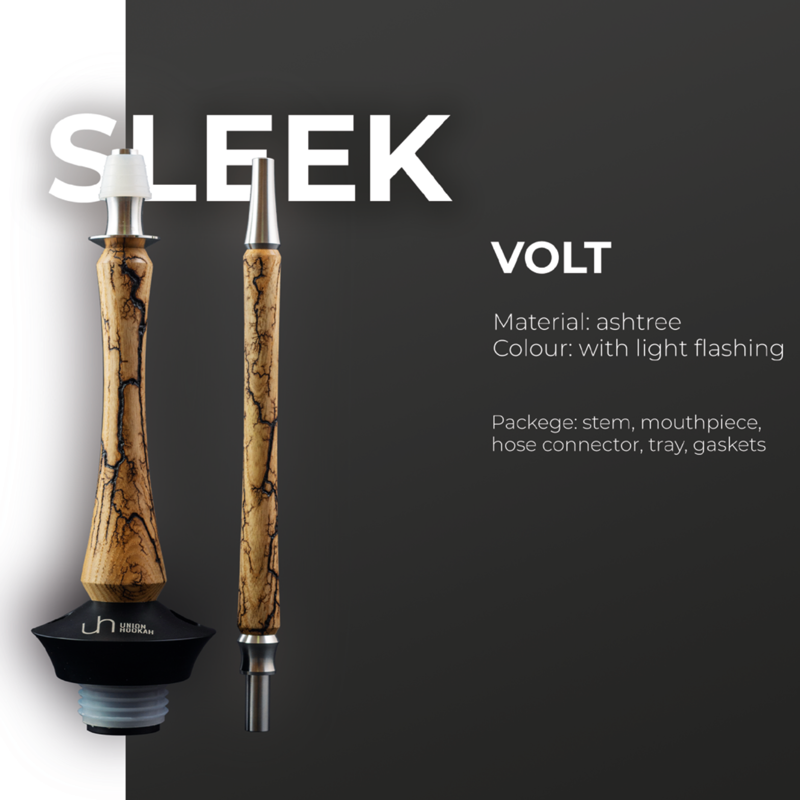 Union Hookah SLEEK - Volt Light