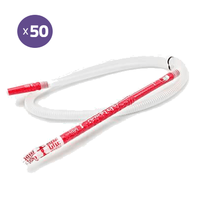 Mazaya Disposable Hose (Pack of 50) - برابيش مزايا الصحية عدد ٥٠ - Shishabox