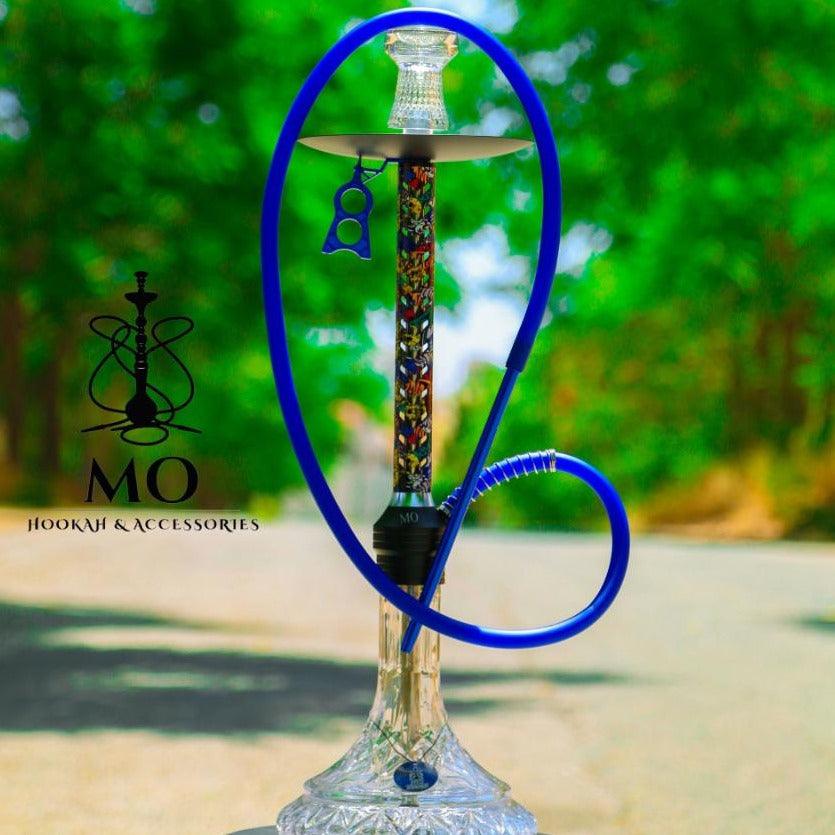 MO Hookah Fountain Russian Multiple Colors - أرجيلة روسية مع تنفيسة مخفية - Shishabox