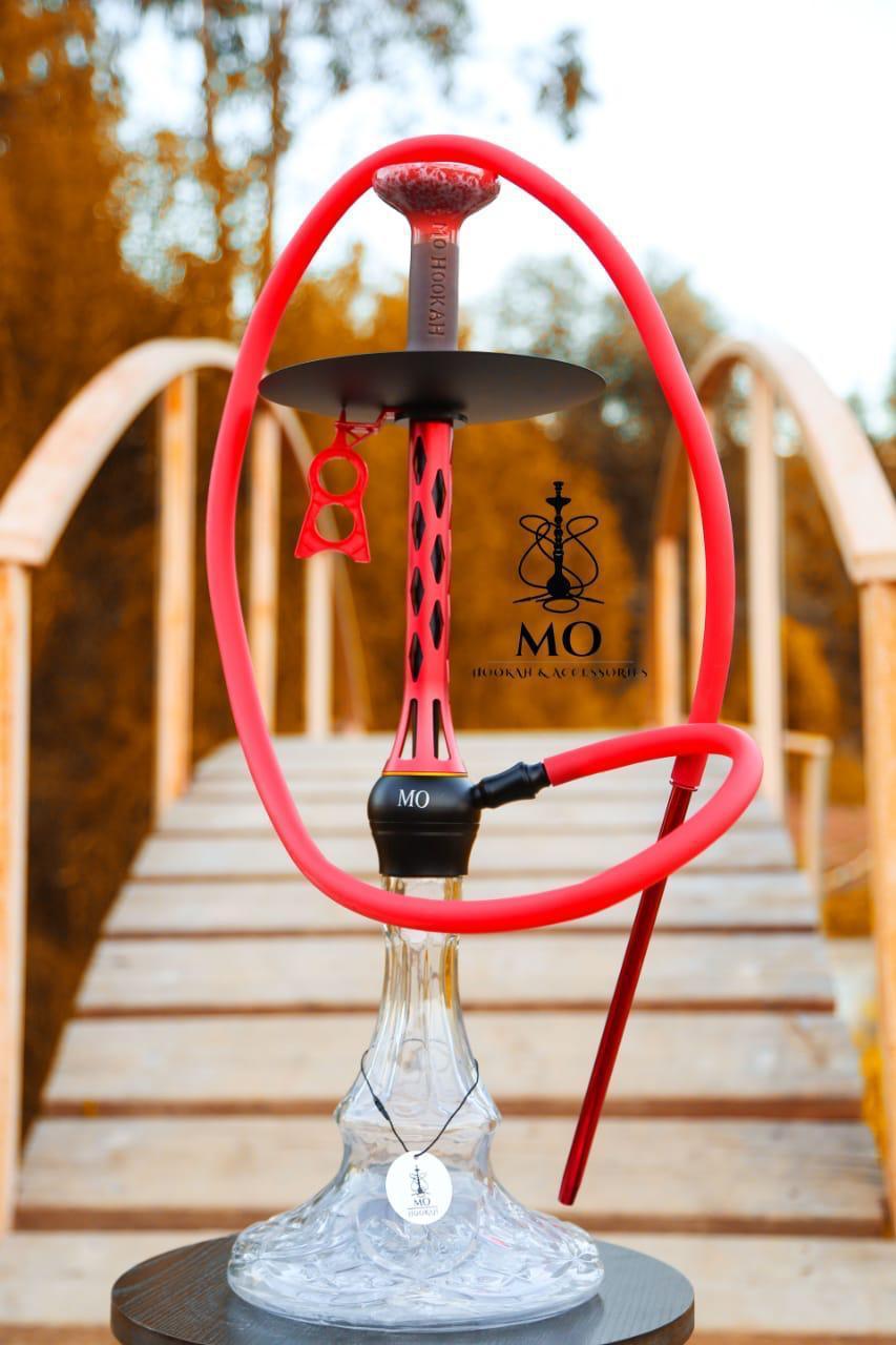 MO Hookah Fountain ٍRussian Multiple Colors (Small) - أرجيلة روسية مع تنفيسة مخفية - Shishabox