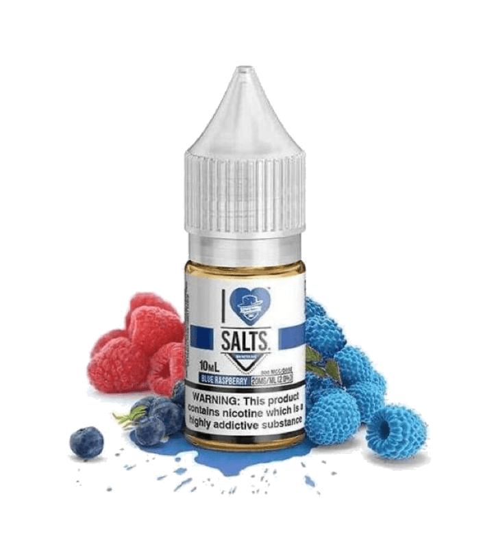 I Love Salts - Blue Raspberry eLiquid - Shishabox