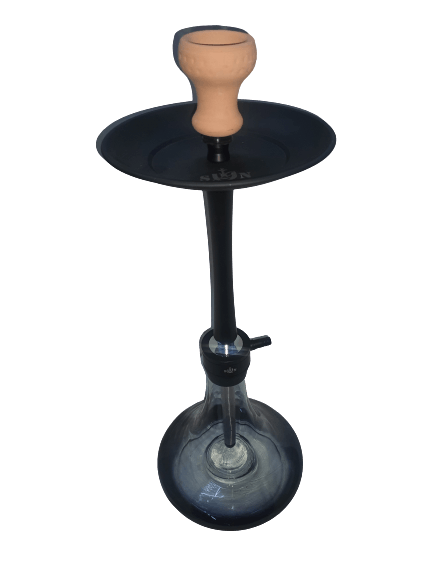 Sun German shisha (black) - أرجيله سن الالمانية لون أسود - Shishabox