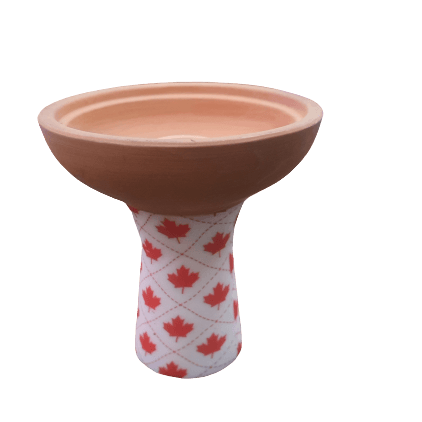 Tobacco funnel cup silicone & clay (Canada) - راس أرجيلة فخار و سيليكون (كندا) - Shishabox