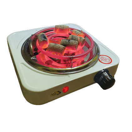 Hotplate Electric Charcoal Burner (Plate Shape) - ولّاعة فحم الكهربائية هوت بليت صحن - Shishabox