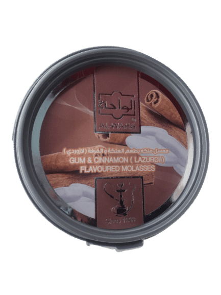 Al Waha Molasses Cinnamon Gum LAZURDI - معسّل الواحة علكة و قرفة لازوردي - Shishabox