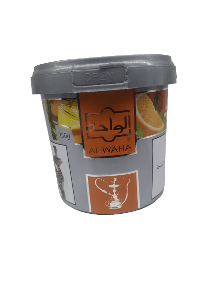 Al Waha Molasses Orange Mint KAIF -  معسّل الواحة برتقال و نعنع كيف - Shishabox