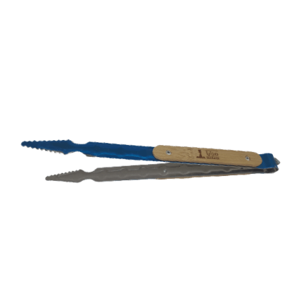 Steel & Wooden Charcoal Tong - ملقط  فحم خشبي - Shishabox