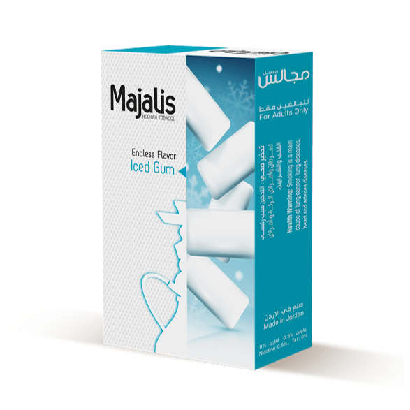 ICED Gum Majalis Molasses - معسّل مجالس علكة مثلج - Shishabox