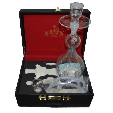 Sun glass shisha (Large) - أرجيلة سن الزجاجية - Shishabox