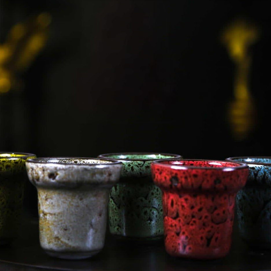 Shisha Ceramic Tobacco Bowl Multiple Colors