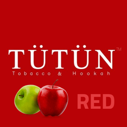 TÜTÜN  Molasses Two Apples Red  - معسّل توتن تفاحتين أحمر - Shishabox